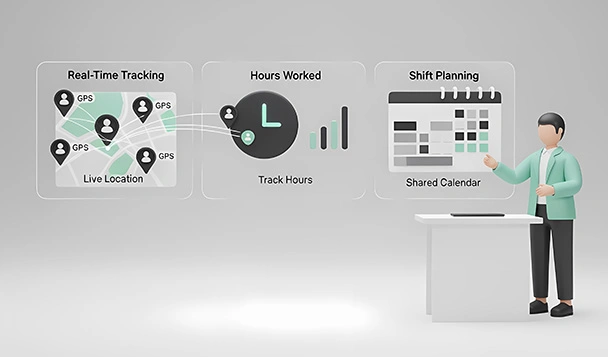Track Team Workload in Real Time