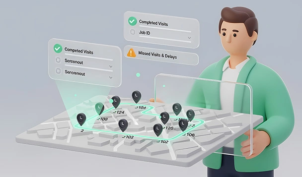 Records and Maintains Visit History.