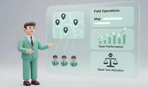 Track and Control Field Operations