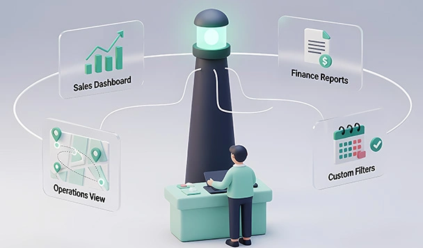 Complete Data Visibility