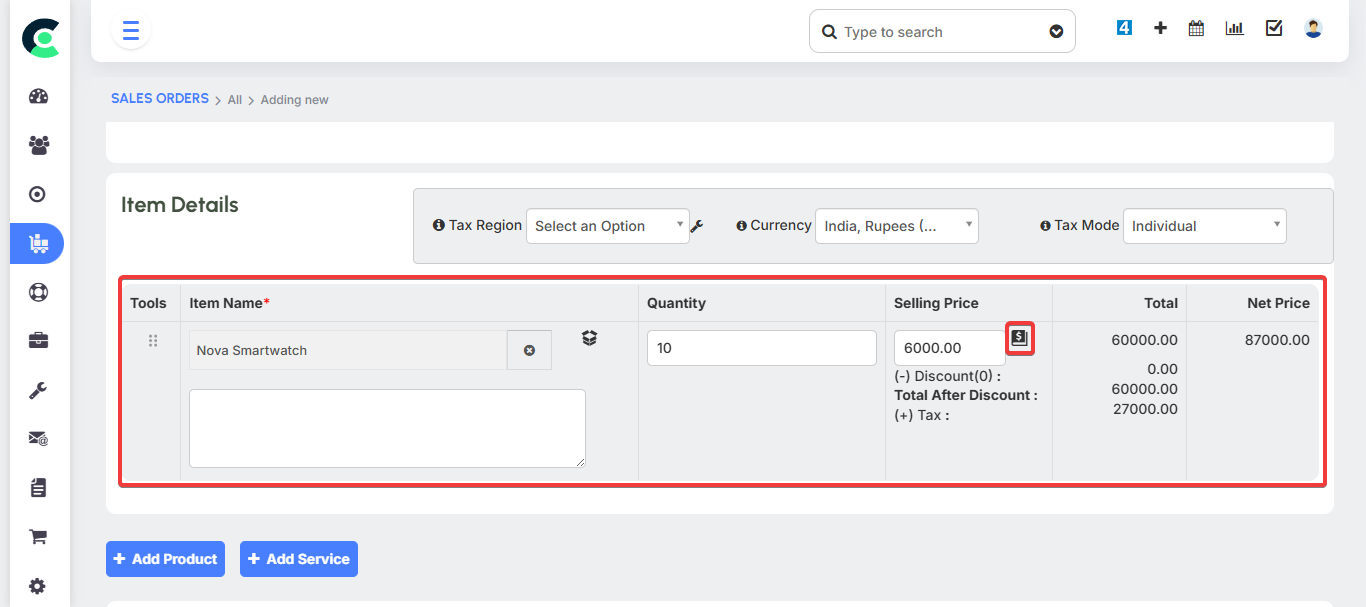 Sales Orders & Invoices 4