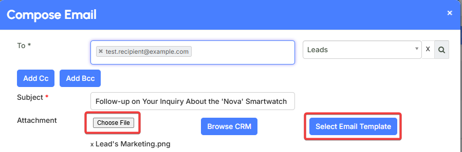 Initiate the Campaign