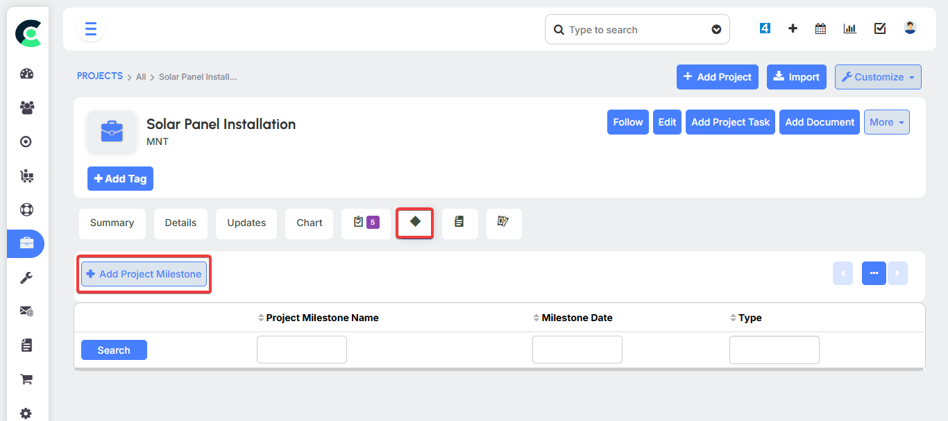 Project Milestones 1