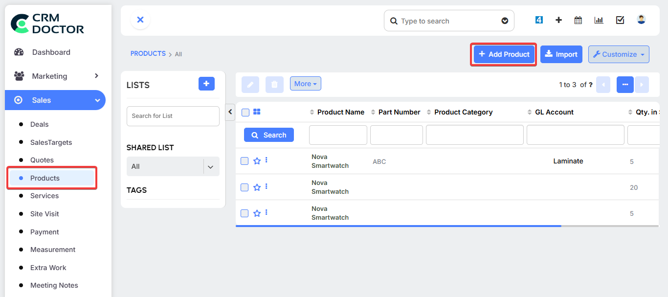 General Selling Price 1